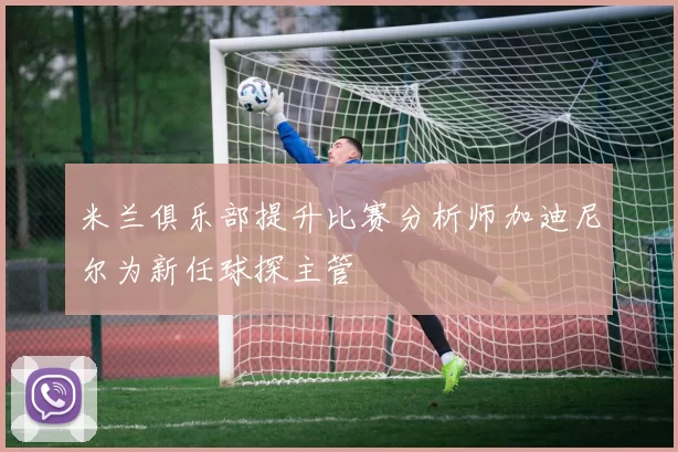 米兰俱乐部提升比赛分析师加迪尼尔为新任球探主管